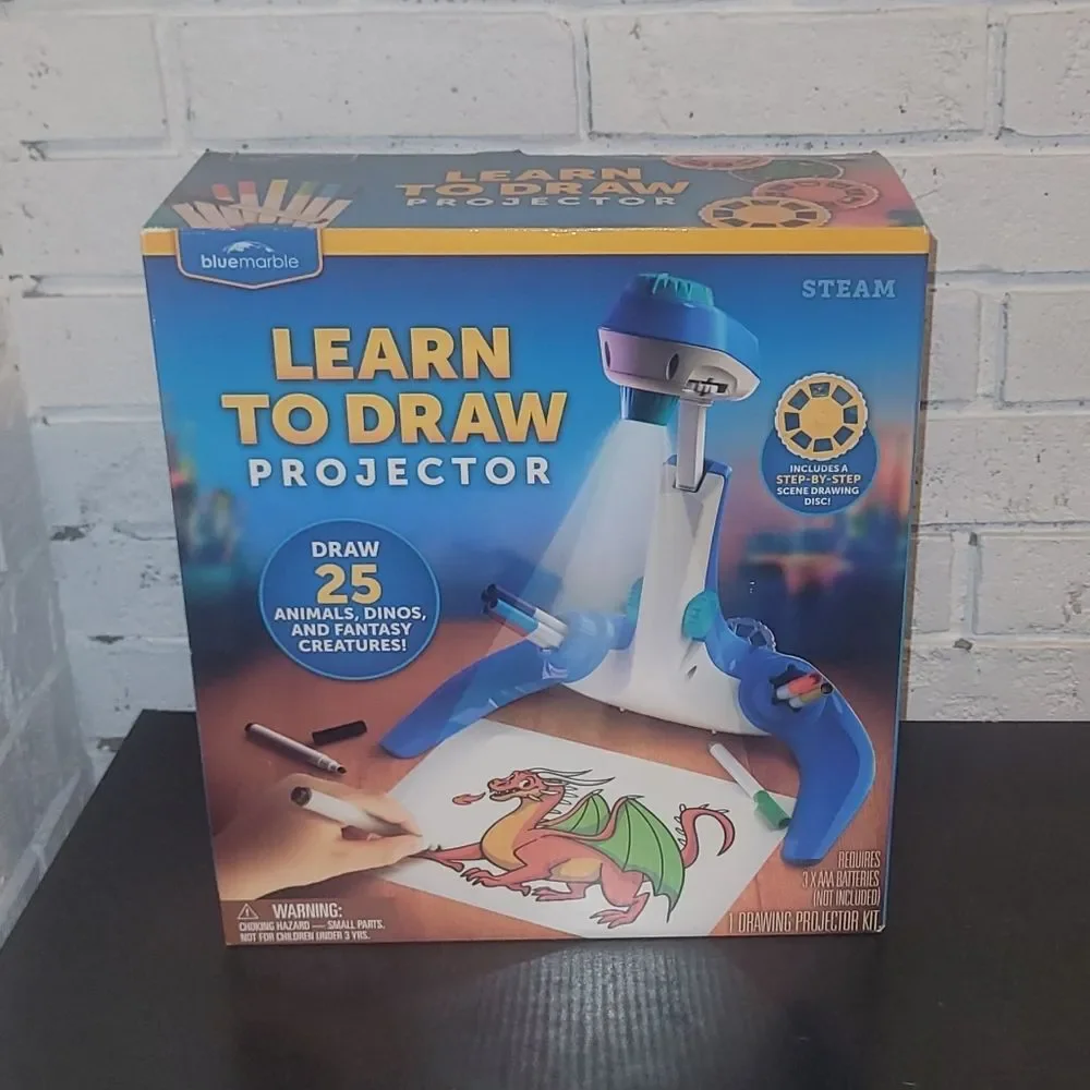 Kids Drawing Projector Set by Blue Marble - STEAM Toy - NEW